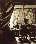 Jan Vermeer, the artist s studio